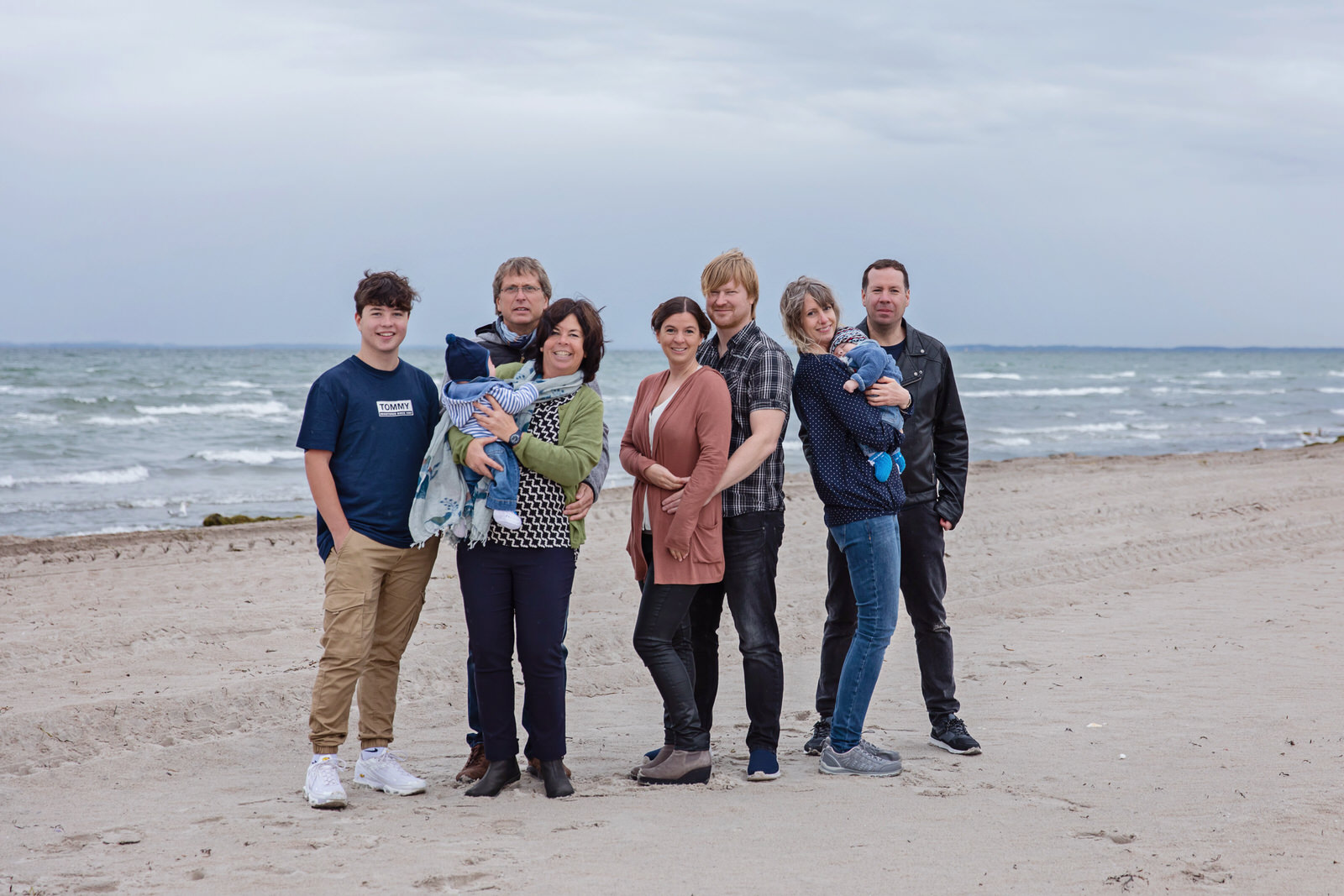 Familien-Shooting am Strand in Grömitz